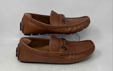Load image into Gallery viewer, Aldo Mens Brown Leather Moc Toe Slip-On Driving Loafer Shoes Size 9.5
