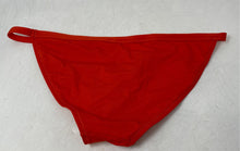 Load image into Gallery viewer, Tory Burch Womens Orange Elastic Waist Swimwear Bikini Bottom Size Small
