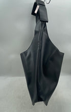 Load image into Gallery viewer, Victoria's Secret Womens Black Leather Shoulder Strap Lined Hobo Bag
