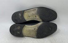 Load image into Gallery viewer, Unbranded Mens Black Leather Moc Toe Slip-On Loafer Shoes Size 8.5
