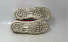 Load image into Gallery viewer, Nike Womens Air Force 1 White Red Blue Sneakers Shoes Size 8 No Laces
