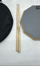 Load image into Gallery viewer, Anyuxin 5A Gray Percussion Instrument Drum Practice Pad And Stick Set With Case
