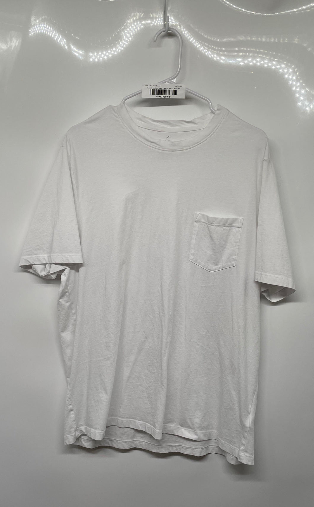 Daniel Hechter Mens White Short Sleeve Crew Neck Pullover T-Shirt Size XL