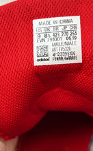Load image into Gallery viewer, Adidas Mens Hard Court Hi FV5328 Red White Golden Tone Sneakers Shoes Size 9
