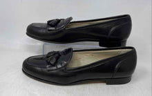Load image into Gallery viewer, Bragano Mens Black Leather Classic Tassel Slip-On Low Top Loafer Shoes Size 12 M
