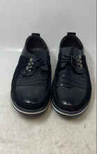 Load image into Gallery viewer, Gatsby Mens Orthopedic Black Leather Lace-Up Round Toe Derby Dress Shoes Size 11
