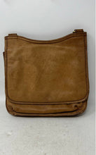 Load image into Gallery viewer, Fossil Womens Brown Leather Inner Pocket Adjustable Strap Crossbody Bag
