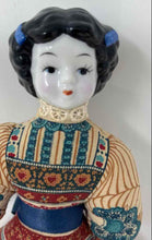 Load image into Gallery viewer, Avon Multicolor American Heirloom Porcelain Doll With A Head And Cloth Body
