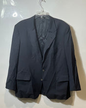 Load image into Gallery viewer, Saks Fifth Avenue Mens Blue Long Sleeve Notch Lapel Two-Button Blazer No Size
