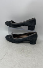 Load image into Gallery viewer, AGL Attilio Giusti Leombruni Womens Kristin Black Gray Bow Pump Heels Size 38.5
