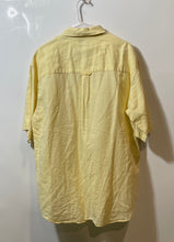 Load image into Gallery viewer, Columbia Sportswear Mens Yellow Short Sleeve Button-Up Shirt Size Large
