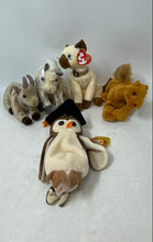 Load image into Gallery viewer, Lot Of 5 Pcs Ty Beanie Babies Plush Toy Animals Collectibles With Tags
