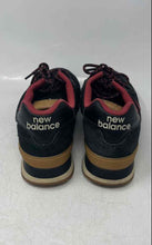 Load image into Gallery viewer, New Balance Mens 574 ML574OTD Black Beige Dark Red Sneaker Shoes Size 10.5 D
