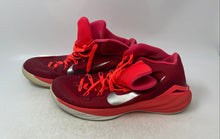 Load image into Gallery viewer, Nike Mens Hyperdunk 2014 TB 653483-606 Red Orange Silver Sneakers Shoes Size 11
