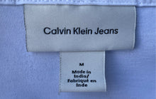 Load image into Gallery viewer, Calvin Klein Jeans Mens White Short Sleeve Collared Polo Shirt Size Medium
