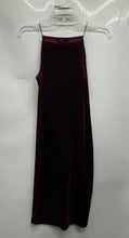 Load image into Gallery viewer, Forever 21 Womens Burgundy Sleeveless Spaghetti Strap Midi Slip Dress Size M

