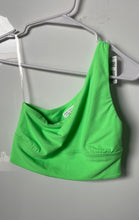 Load image into Gallery viewer, Lululemon Womens Green Sleeveless One-Shoulder Activewear Sports Bra Size Small

