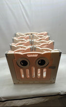 Load image into Gallery viewer, Pink Beige Foldable Safety Gate Panel Baby Gear Portable Playpen
