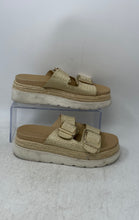 Load image into Gallery viewer, Madden Girl Womens Mythicall Beige Adjustable Slip-On Platform Slide Sandals 6M
