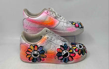 Load image into Gallery viewer, Nike Womens Air Force 1 '07 Multicolor Printed Sneaker Shoes Size 9.5 No Laces
