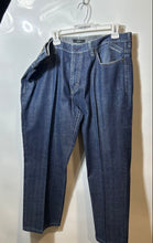 Load image into Gallery viewer, Sean John Mens Blue Denim Medium Wash Pockets Straight Jeans Pants Size 40
