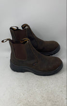 Load image into Gallery viewer, Seven Safety Mens Brown Leather Round Toe Pull-On Chelsea Boots Size EUR 38

