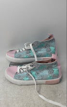 Load image into Gallery viewer, Ground Up Womens Pink Blue Printed Disney Stitch Lace-Up Sneakers Shoes Size 7

