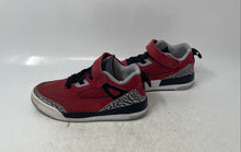 Load image into Gallery viewer, Nike Boys Air Jordan Spizike Low Red Hook &amp; Loop Sneaker Shoes Size 13.5C
