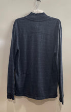 Load image into Gallery viewer, Lucky Brand Mens Blue Cotton Blend Long Sleeve Mock Neck T-Shirt Size Large

