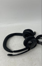 Load image into Gallery viewer, Logitech Black USB Wired Over Ear Headphones With Microphone Not Tested
