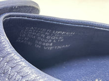 Load image into Gallery viewer, Authentic Tory Burch Womens Minnie Blue Leather Ballet Flats Size 10.5M Damaged
