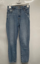 Load image into Gallery viewer, Abercrombie &amp; Fitch Womens Blue Denim High Rise Super Skinny Jeans Size 25/0
