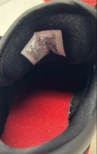Load image into Gallery viewer, Nike Womens Air Jordan 1 Low Red Black Low Top Lace-Up Sneaker Shoes Size 6
