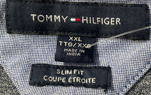 Load image into Gallery viewer, Tommy Hilfiger Mens Blue Short Sleeve Slim Fit Pullover Polo Shirt Size XXL

