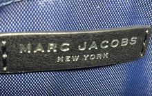 Load image into Gallery viewer, Authentic Marc Jacobs Womens Navy Blue Black Adjustable Strap Crossbody Bag
