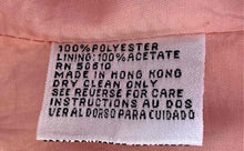 Load image into Gallery viewer, Kasper ASL Womens Pink Long Sleeve Double Breasted 2-Button Blazer Size 12
