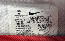 Load image into Gallery viewer, Nike Womens Daybreak CK2351-105 White Gray Red Lace-Up Sneaker Shoes Size 9
