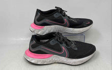 Load image into Gallery viewer, Nike Girls Renew Run CT1430-092 Black Pink White Lace-Up Sneakers Shoes Sz 4.5Y
