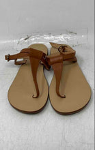 Load image into Gallery viewer, Sianoviaroma Positano Womens Brown Adjustable Buckle Thong Sandals Size EUR 35
