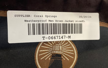 Load image into Gallery viewer, Weatherproof Mens Brown Long Sleeve Pockets Full-Zip Bomber Jacket Size XL
