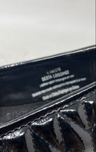 Load image into Gallery viewer, Karl Lagerfeld Womens Desta Black Leather Slip-On Espadrille Flats Size 6.5 B
