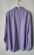 Load image into Gallery viewer, Calvin Klein Mens Purple Long Sleeve Pockets Collared Button-Up Shirt Size XL
