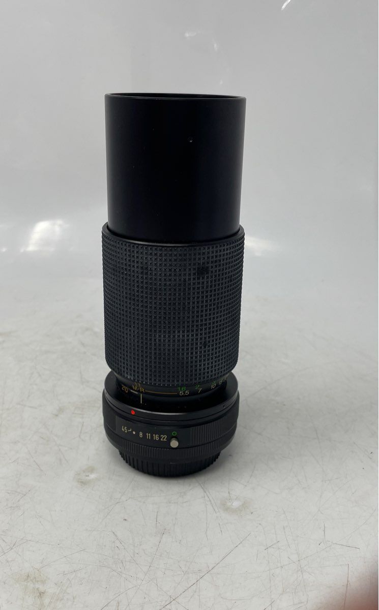 Vivitar Black 70-210mm Focal f/4.5 MC Macro Focusing Manual Focus Zoom Lens