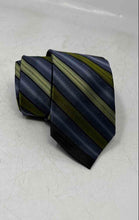 Load image into Gallery viewer, Calvin Klein Mens Multicolor Striped Silk Adjustable Formal Designer Pointed Tie
