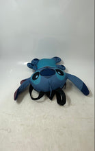 Load image into Gallery viewer, Disney Kids Blue Lilo And Stitch Adjustable Strap Zipper Plush Backpack

