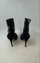Load image into Gallery viewer, Schutz Womens Black Back Zipper Pointed Toe Stiletto Ankle Bootie Boots Sz 6.5B
