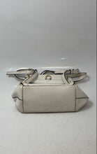 Load image into Gallery viewer, Michael Kors Womens White And Gold-Tone Cool Chain Strap Mini Backpack
