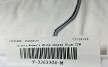 Load image into Gallery viewer, Talbots Womens White Flat Front Pockets The Perfect Bermuda Shorts Size 22W

