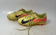 Load image into Gallery viewer, Nike Kids Mercurial Vapor 16 Club FG FQ8288-800 Yellow Soccer Cleats Size 1Y
