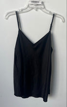 Load image into Gallery viewer, Calvin Klein Womens Black Spaghetti Strap Sleeveless V-Neck Camisole Top Size M

